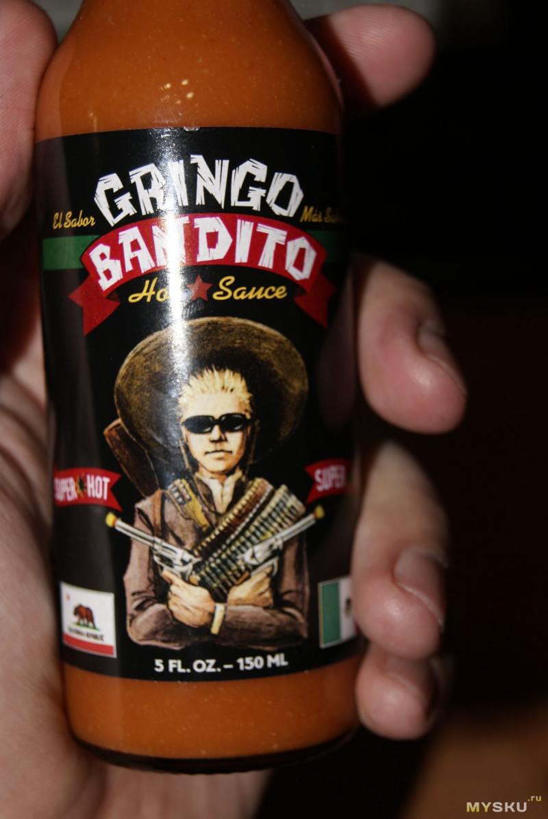 Gringo Bandito острый перечный соус от Декстера Холланда