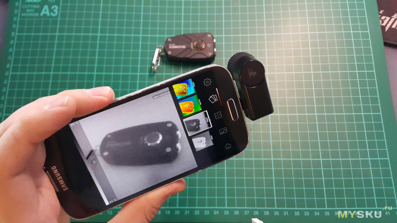 Тепловизор для смартфона на базе android