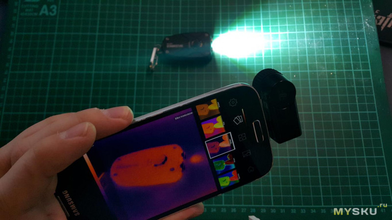 Программа тепловизор для смартфона на базе android