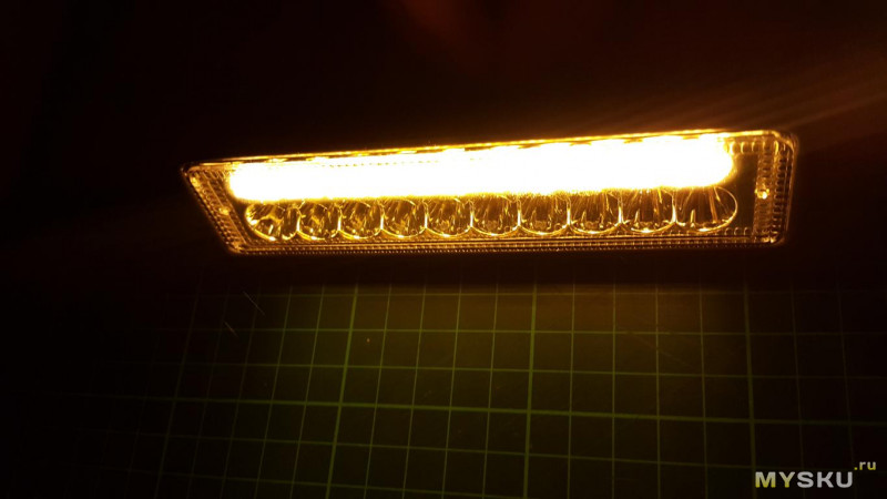 LED Work Light Bar (двухцветный)