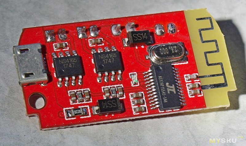 Блютуз модуль для изготовления беспроводной акустической колонки