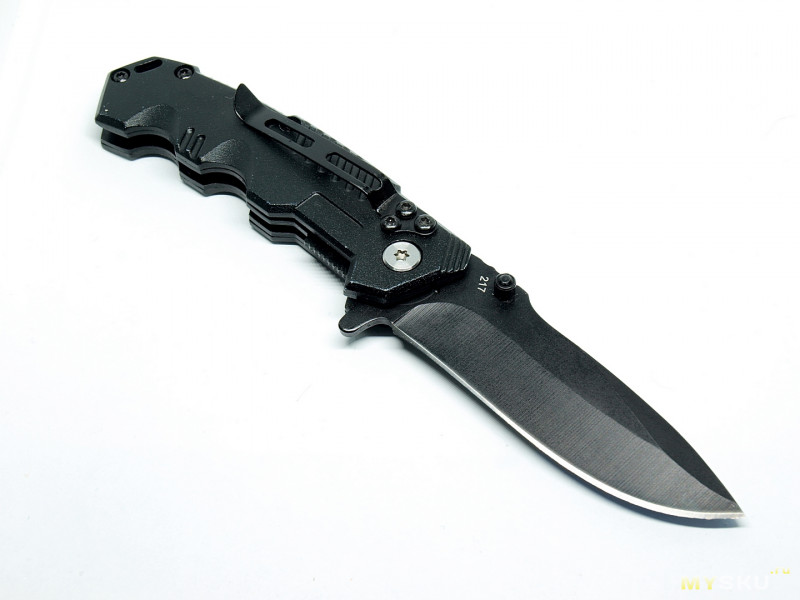 Складной нож Black Sable ( черный соболь).