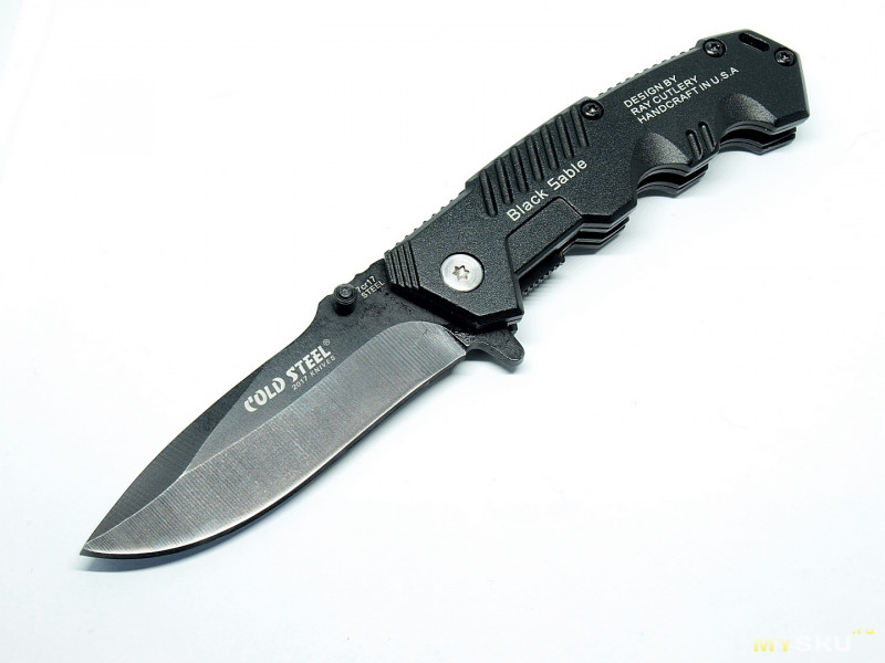 <span>Складной нож Black Sable ( черный соболь).</span>