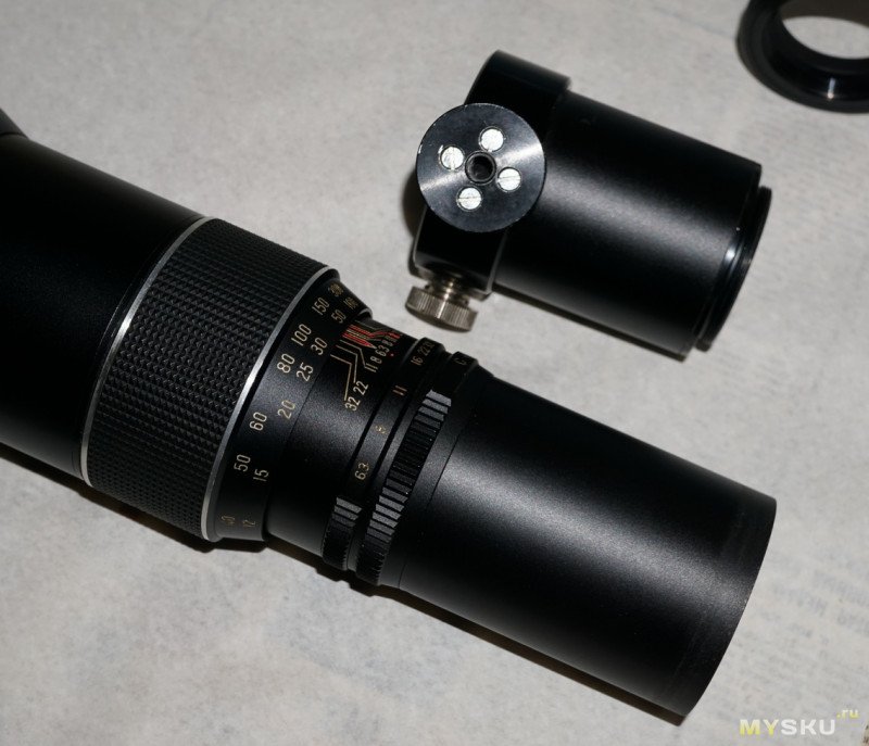 Сверхдлиннофокусный объектив  Weltblick 400mm f/6.3