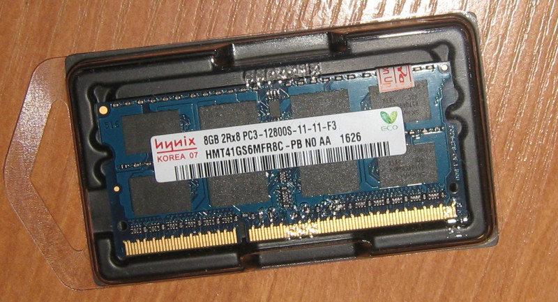 Память SO-DIMM DDR-3 8Gb 2Rx8 от "Нynix". Обман наоборот.