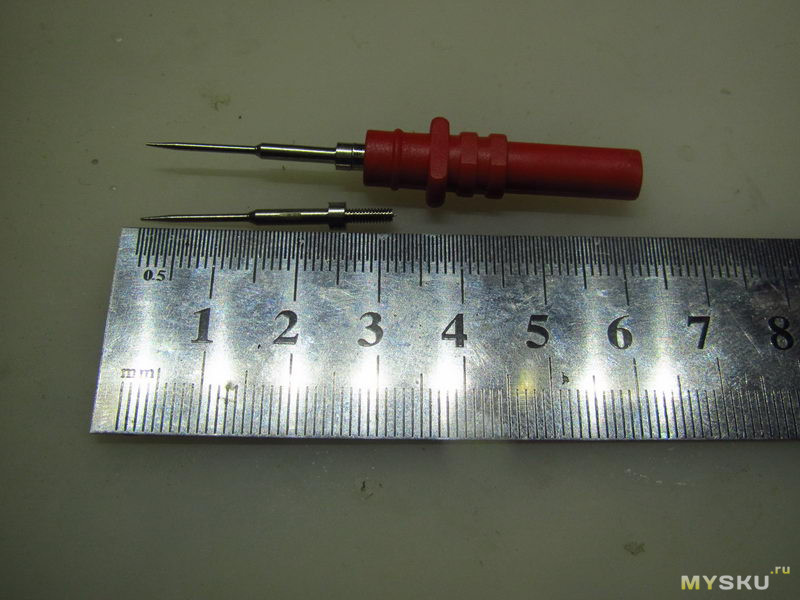 Щупы со сменными иглами для тестера или осциллографа. щупаем силикон (tm)