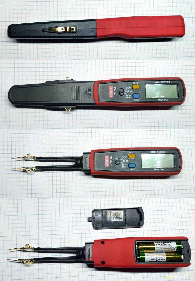 Измерительный пинцет-мультиметр UNI-T UT116A