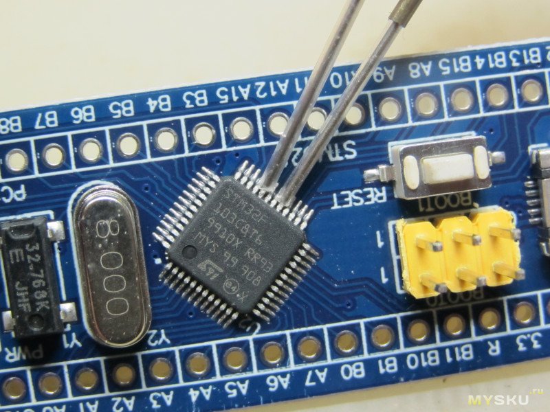 Миниатюрные тестовые щупы-"хваталки" SDK08 (miniature SMD grippers and test clips)