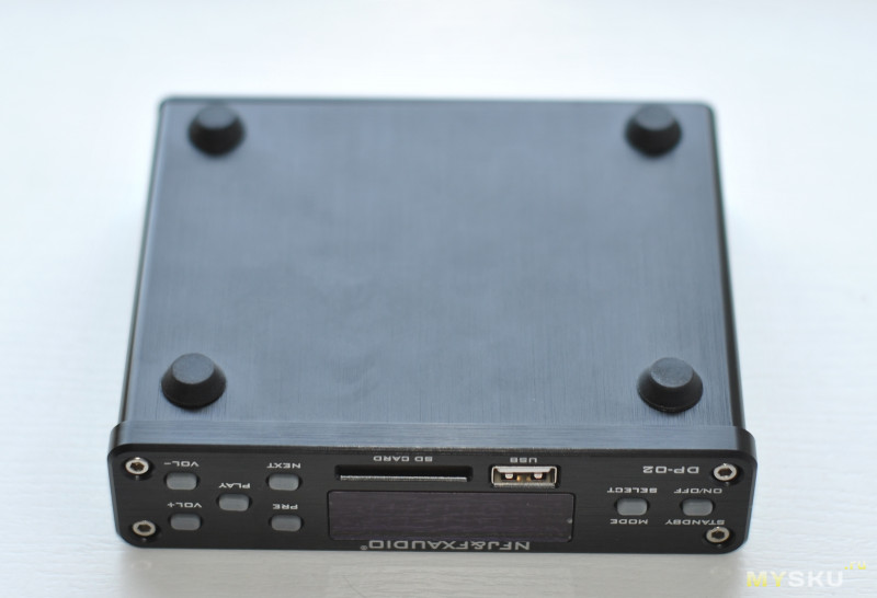 FX-Audio DP-02 Ламповый пред с плеером USB/SD и Bluetooth