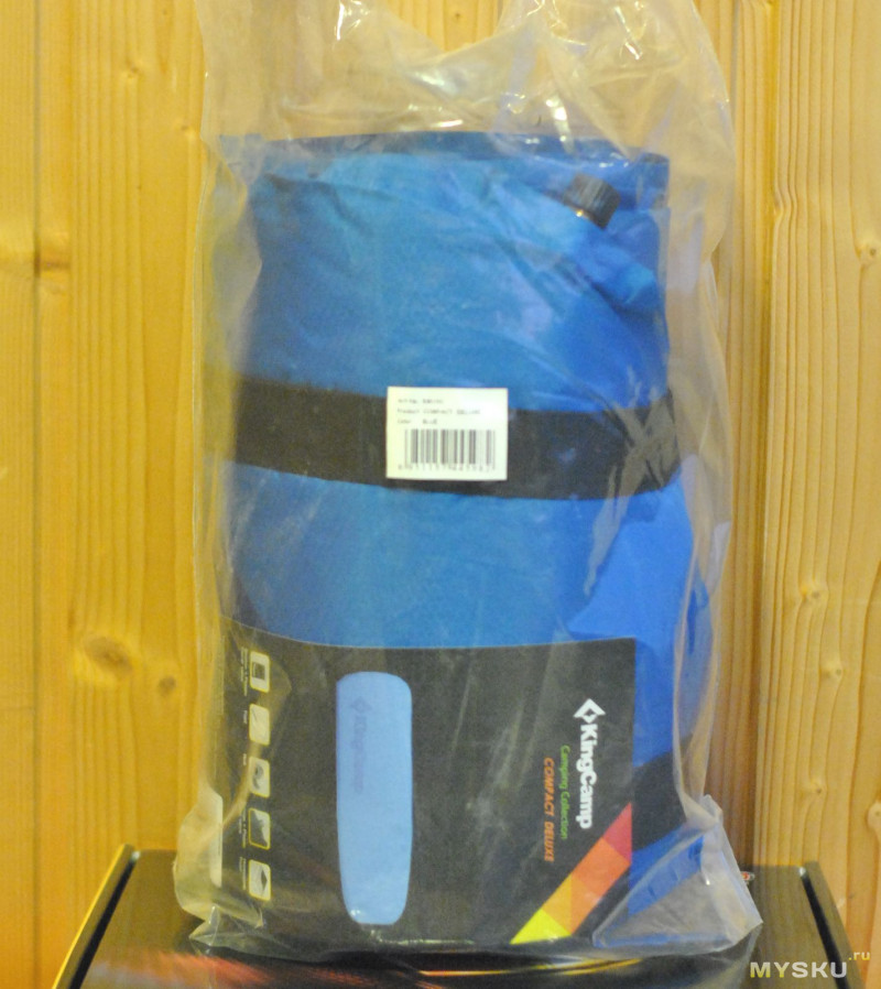 ♔ KingCamp Спальный мешок TRECK 300 и самонадувающийся коврик KM3582