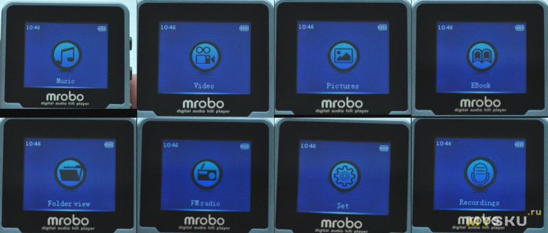 ♪ Аудиоплеер Mrobo C5