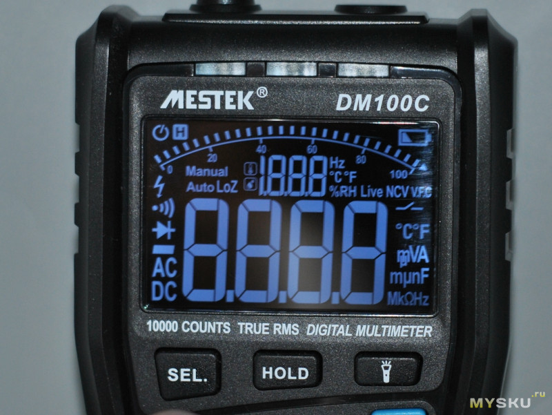 Мультиметр MESTEK DM100C