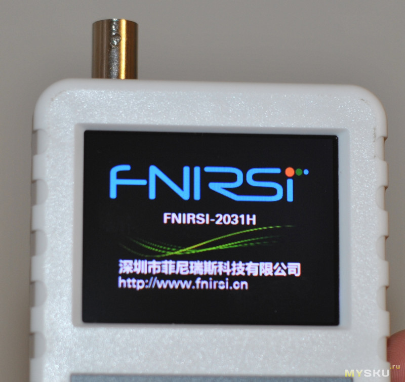 FNIRSI-2031H цифровой портативный осциллограф 30MHz/200Msps