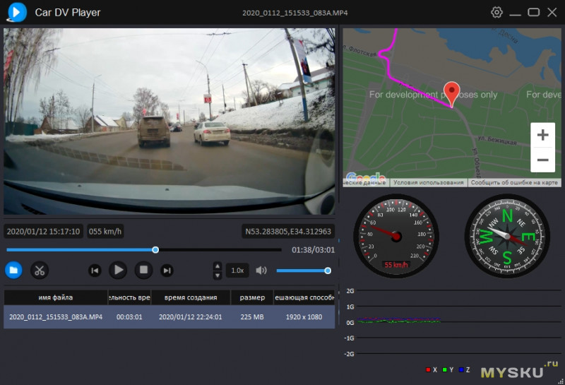 Автомобильный регистратор Alfawise LS02 1080P GPS