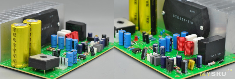 Готовая плата стерео усилителя DX-401SK