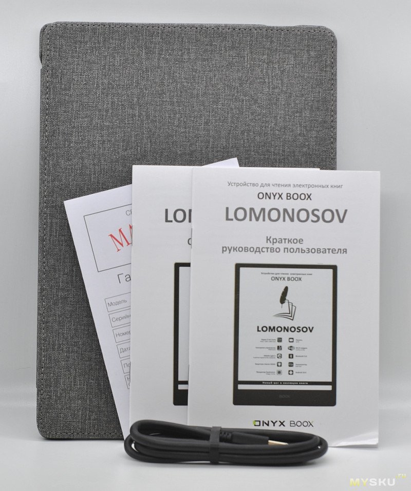 Электронная книга ONYX BOOX Lomonosov 10" Наш размер!