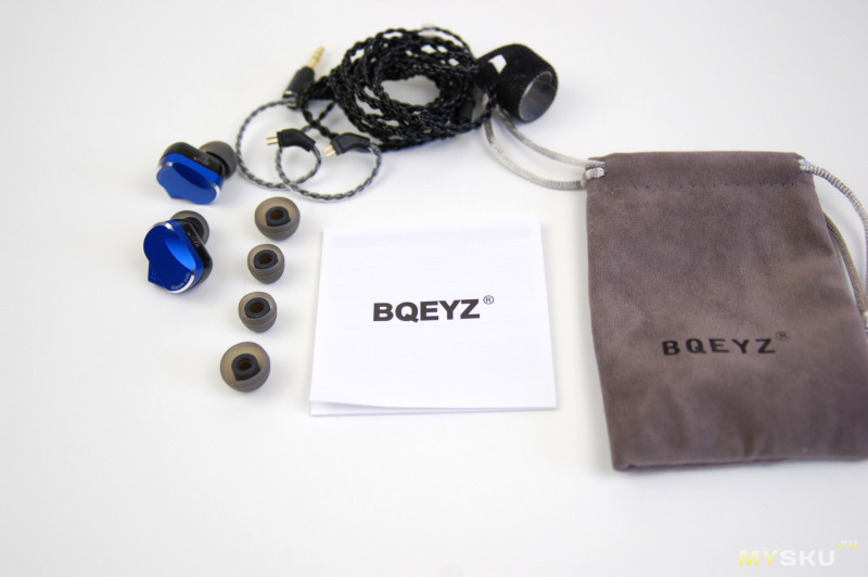 5 драйверные гибридные наушники BQEYZ BQ3 3BA + 2DD | Обзор интересных наушников с очень хорошим звучанием