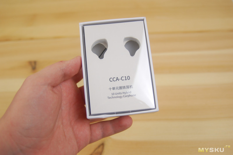 CCA C10 | Еще одни хорошие и недорогие гибридные наушники