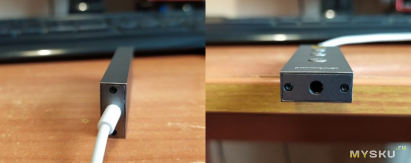 Переходник Dodocool DA134 для наушников c USB Type-C (маленький внешний ЦАП)