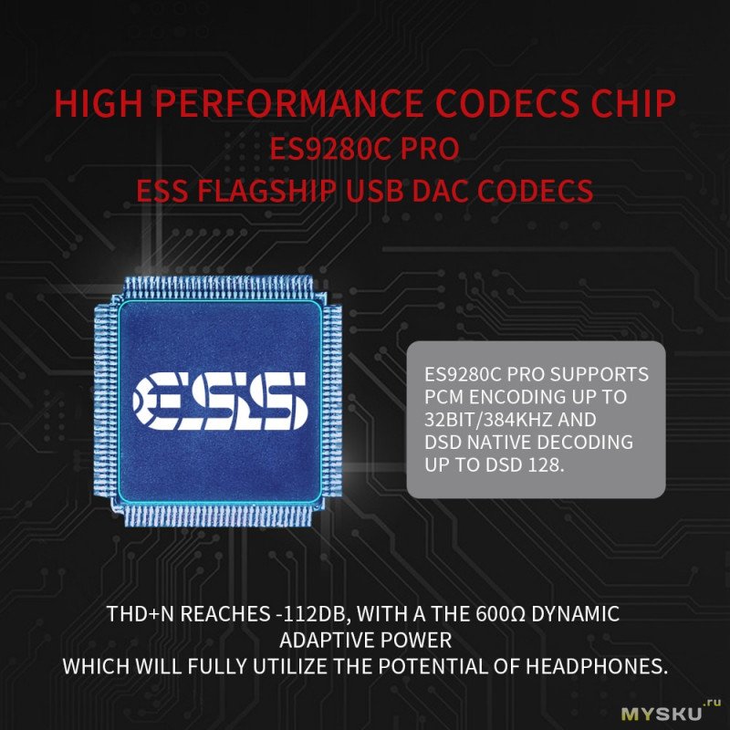 Erilles CE0130: портативный ЦАП на кодеке ES9280C PRO