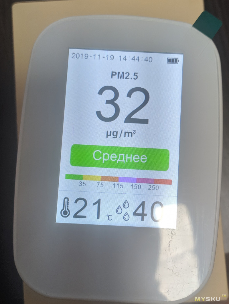 D9-H бытовой измеритель концентрации углекислого газа, PM 2.5