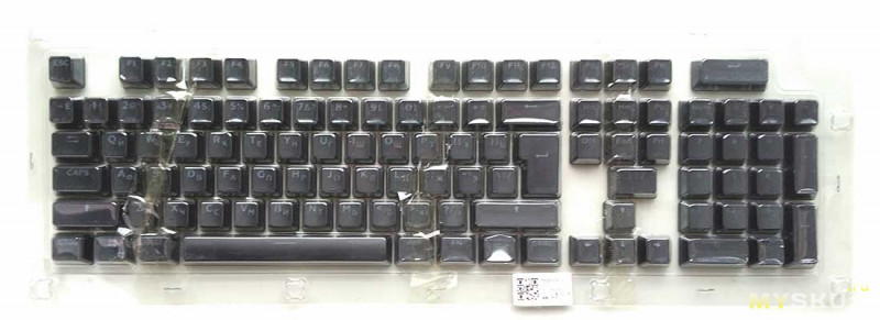 Клавиши для механической клавиатуры с кириллицей