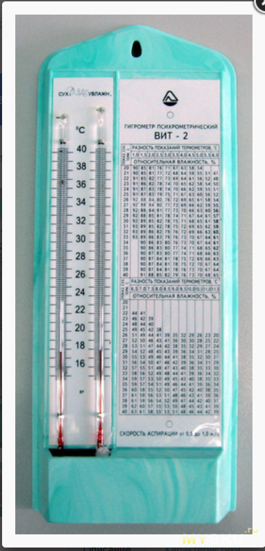 Термометр-гигрометр DANIU