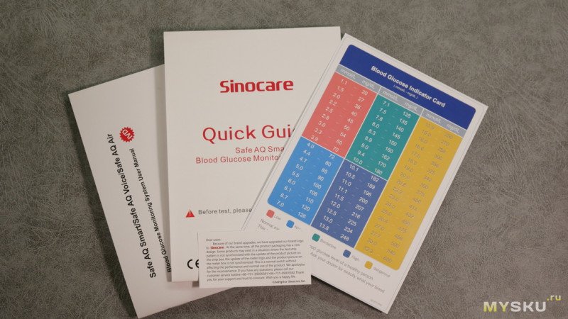 Новый глюкометр от Sinocare - Safe AQ Smart. Модель с красивым дизайном.