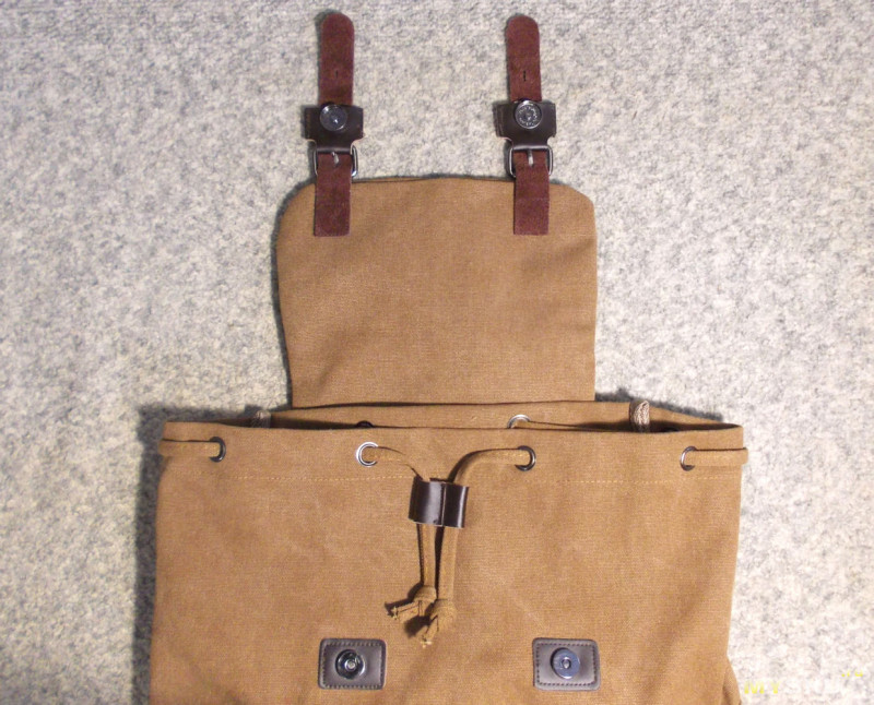 Вместительный женский холщовый рюкзак в стиле кэжуал