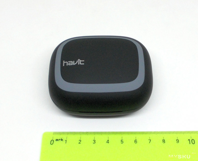 Беспроводная гарнитура HAVIT I93 – Bluetooth v. 5.0, IPX5, зарядный бокс 2200 mAh