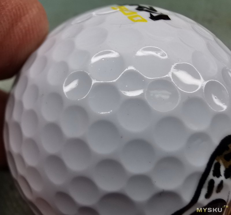 Мяч для гольфа - а что внутри?