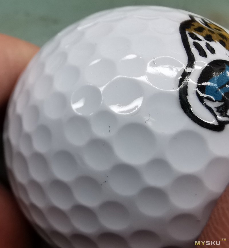 Мяч для гольфа - а что внутри?