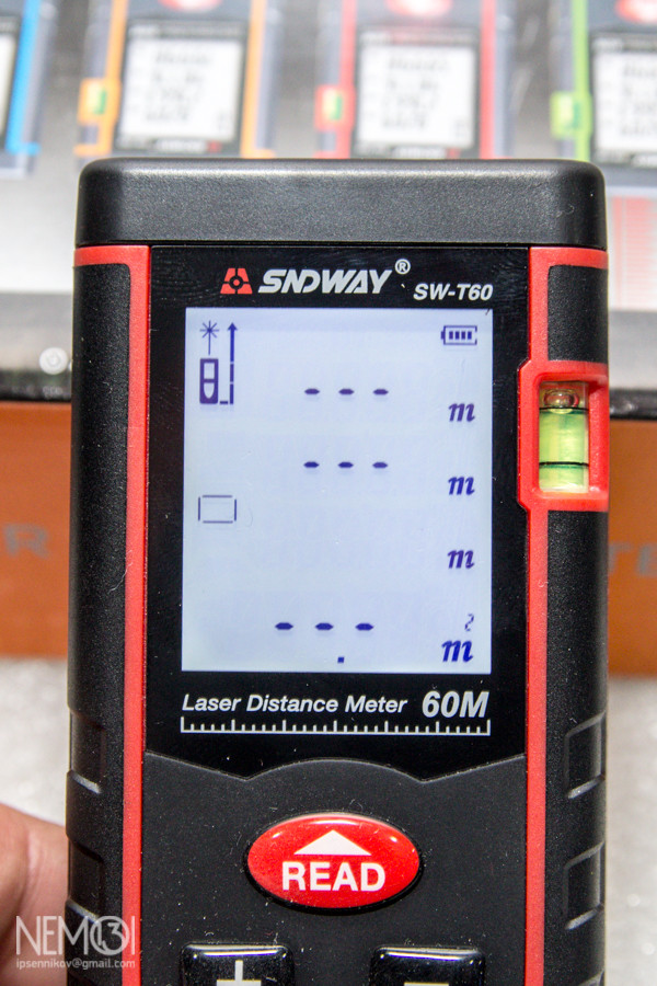 Электронный лазерный дальномер SNDWAY SW-T60. Разрушаем мифы