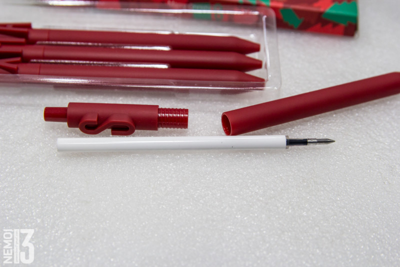 Ручки Xiaomi ALPHA XMAS. 4шт в праздничной упаковке