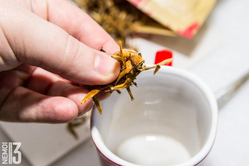 Красный мохнатый чай Юньнань Дианхонг "Золотая обезьяна". Еще один вкусный чай
