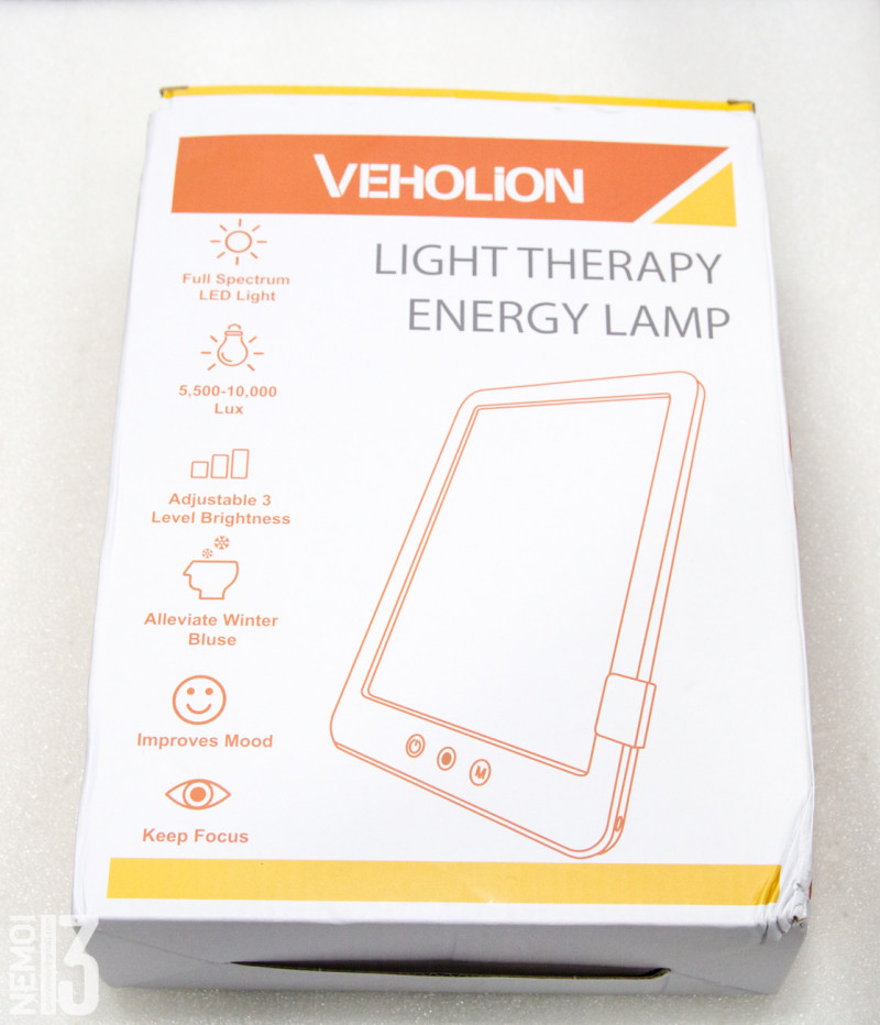 Лампа для светотерапии Veholion EL-01. Энерголампа для тех кто скучает по солнцу