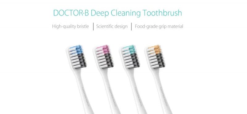 Набор зубных щёток DR.BEI Bass Method Toothbrush. Цена 8.99$