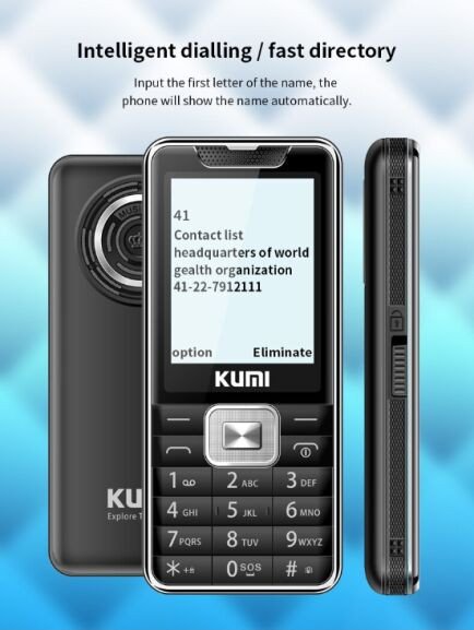 Телефон с встроенным пирометром Kumi Mi1