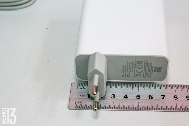 Type-C зарядное устройство Mi Laptop Charger 65W (ADC6501TMEU) для ноутбуков. Краткий обзор с некоторыми замерами и выводами