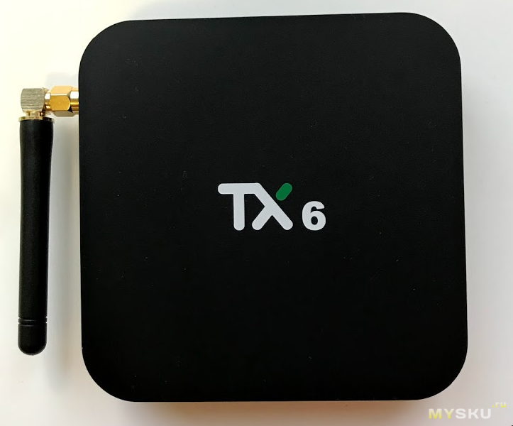 ТВ-бокс TANIX TX6 4GB RAM 32GB FLASH на процессоре Allwinner H6