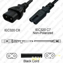 Разъемы IEC320 C8 для питания 220в, еще один небольшой апгрейд лаббп.