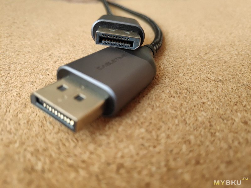 Кабель DisplayPort стандарта 1.4 от CableTime