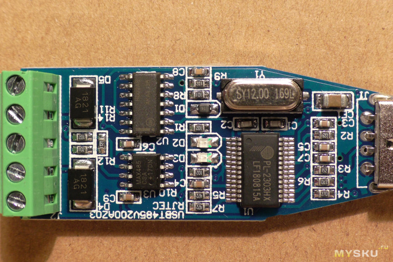 USB - RS485 адаптер на PL2303