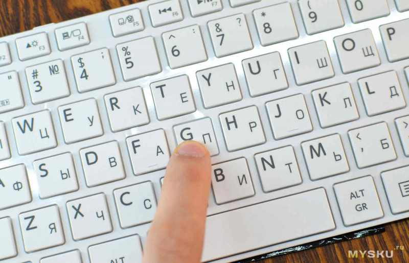 Клавиатура для ноутбука Toshiba Satelite C850