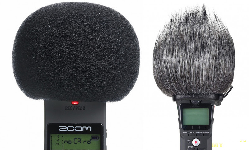 Ветрозащита для микрофонов ZOOM H1