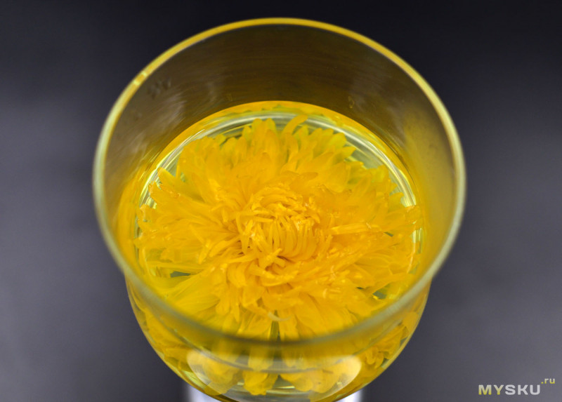 Цветочный чай из хризантемы