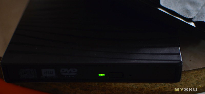 Внешний пишущий DVD-привод (USB-C/USB-A)
