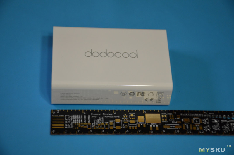 Мультипортовая зарядная станция Dodocool 58W Desktop Charging Station (6 USB, с QC3.0)
