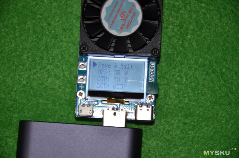 Многофункциональная электронная нагрузка на 35W с USB-Type C, тестом кабелей, триггером и автотестом протоколов зарядки