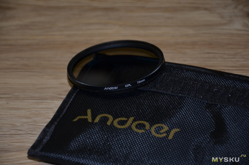 Комплект аксессуаров и фильтров Andoer для фотоаппарата (72мм)